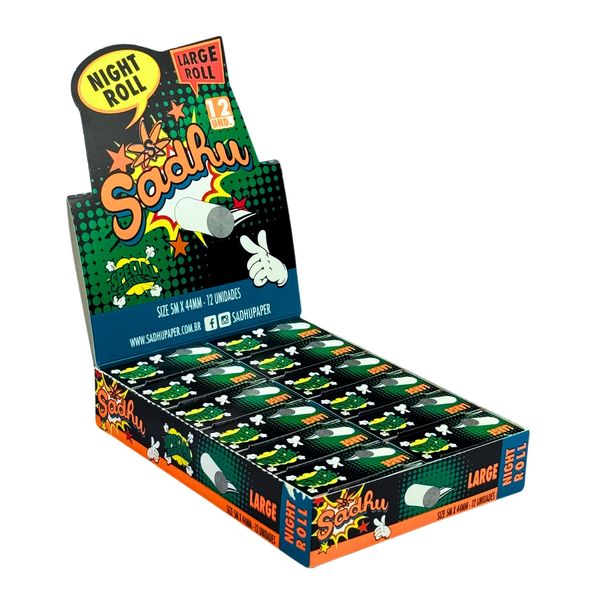 Papel Sadhu Rolo King Black 12 Unidades 35816.jpg